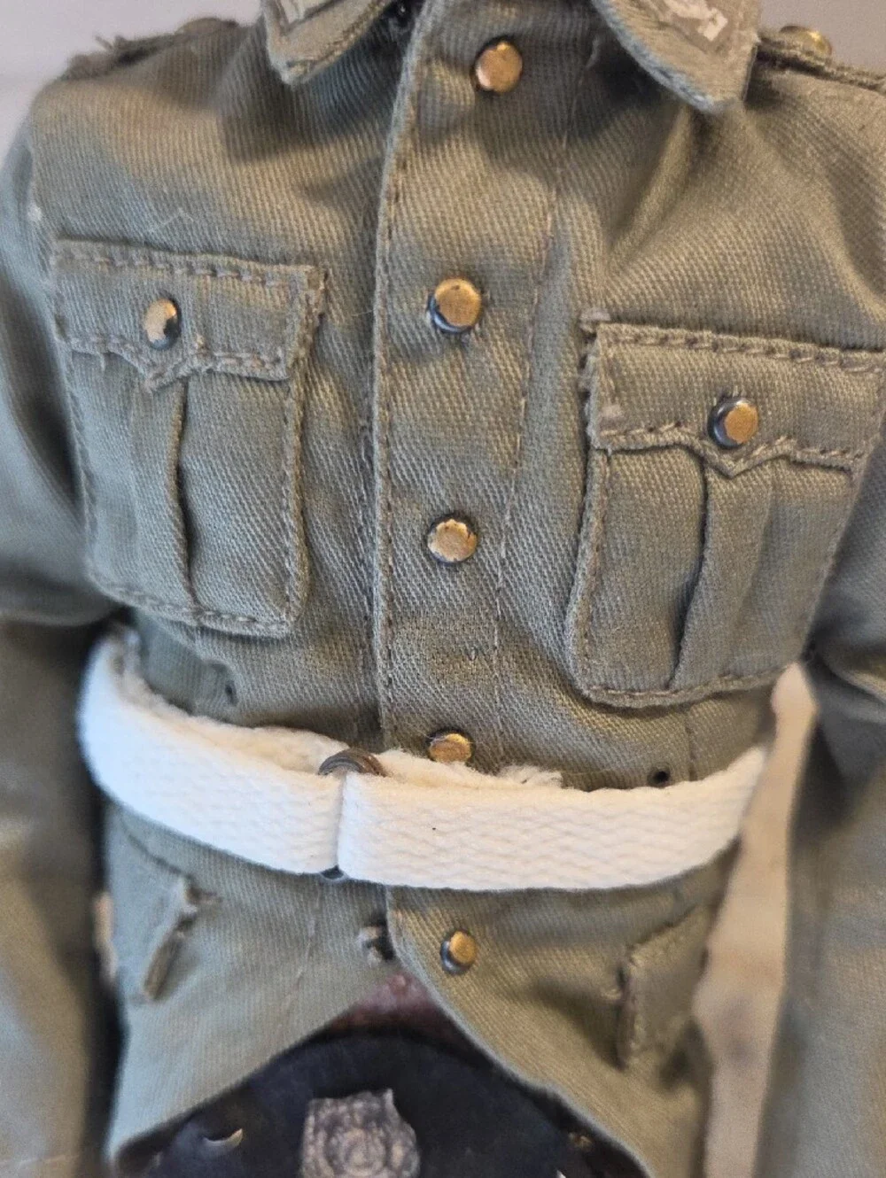1/6 Scale Military Action Figure In Kilt Uniform